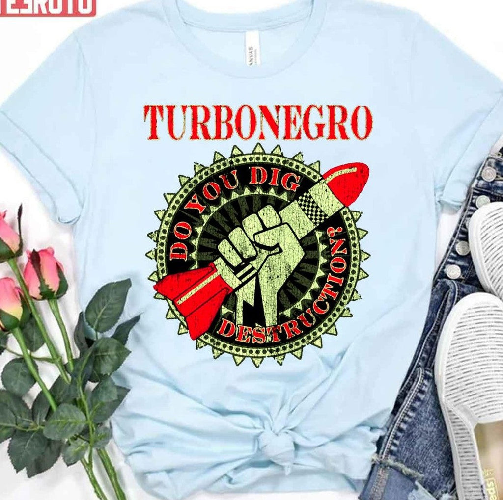 Best Of Logo Band Rock Turbonegro Unisex T-Shirt