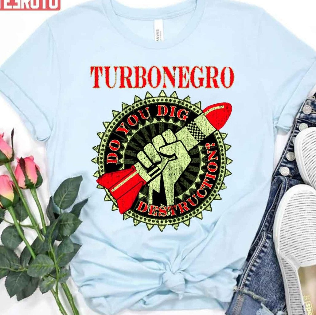 Best Of Logo Band Rock Turbonegro Unisex T-Shirt