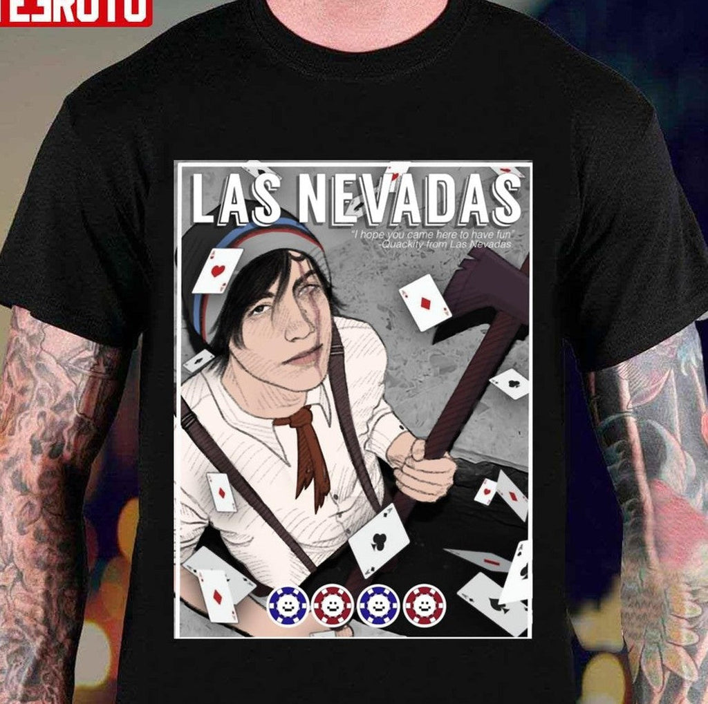 Anime Style Quackity From Las Nevadas Unisex T-Shirt