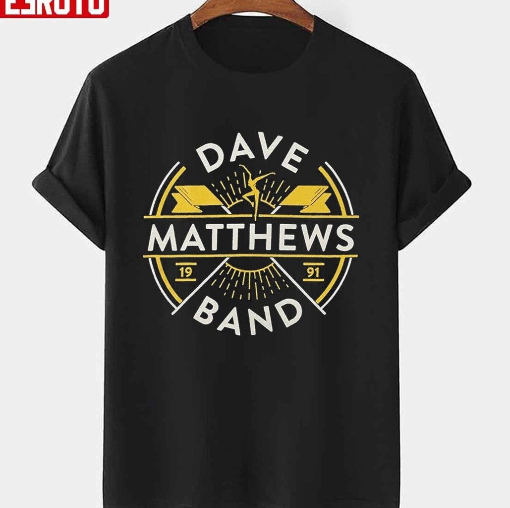 Original Dave Matthews Band 1991 Logos Band Unisex T-Shirt