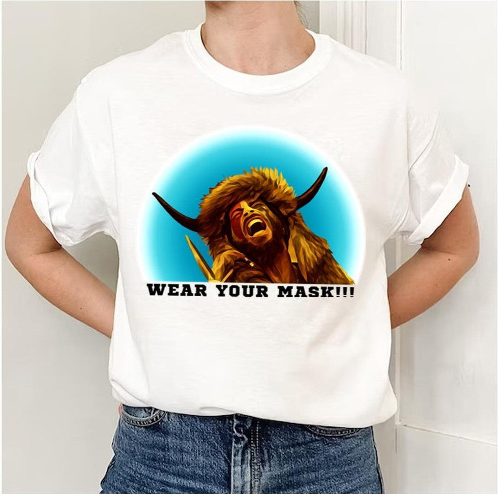 Q Shaman Please Wear Your Mask Jake Angeli Unisex Sweatshirt