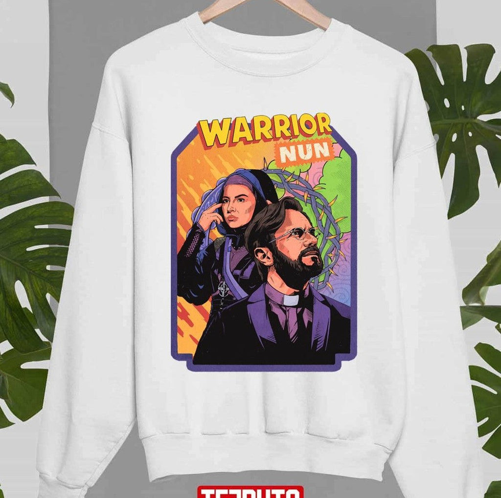 Mother Superion And Father Vincent Warrior Nun Show Unisex Sweatshirt