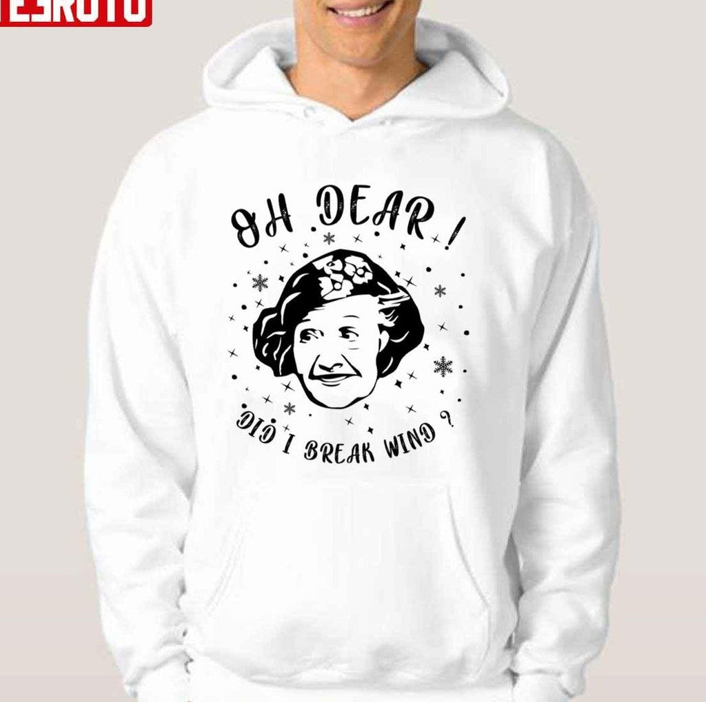 Oh Dear Did I Break Wind Christmas Classic Unisex Hoodie