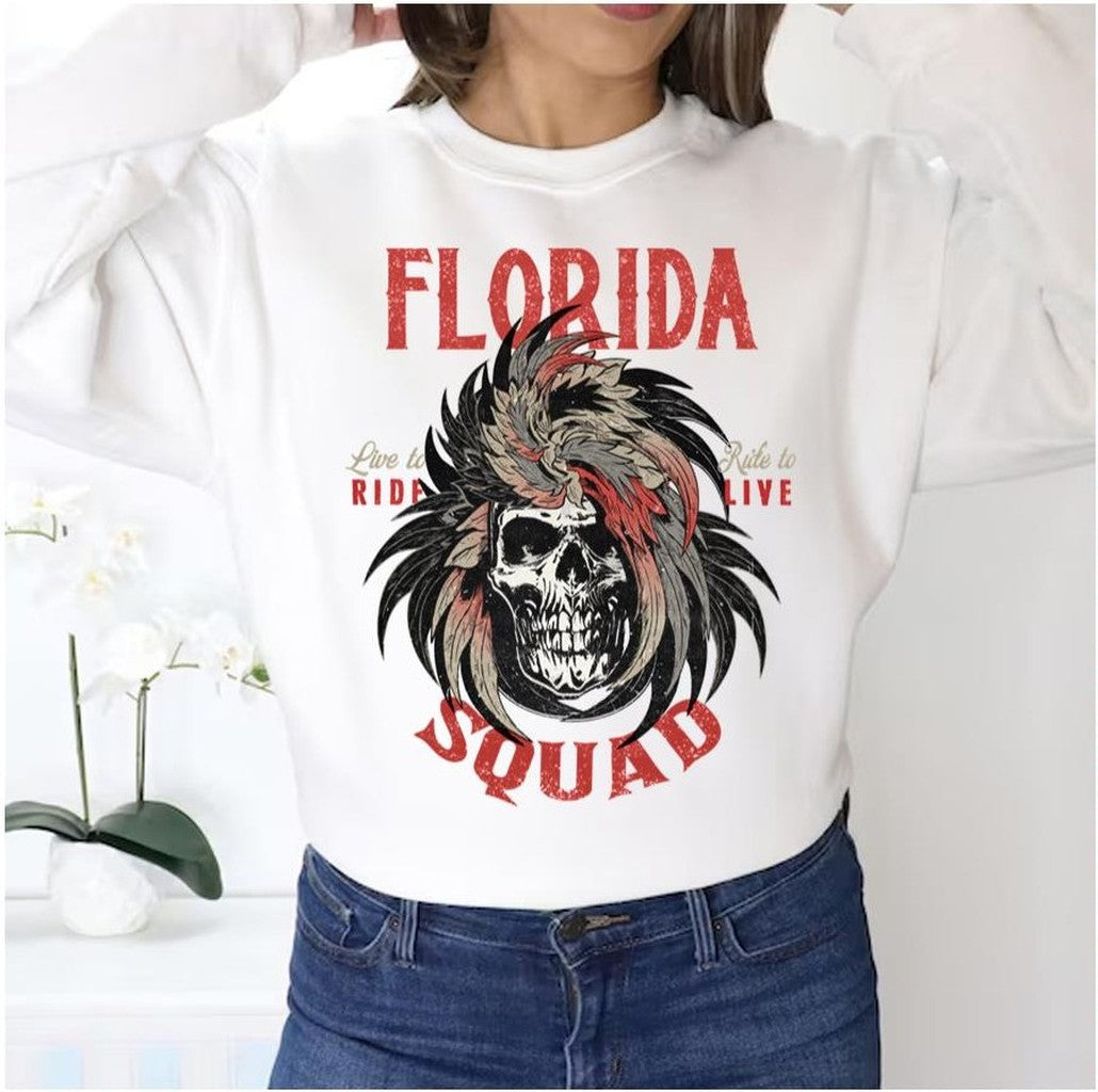 Ride Live State Florida Squad Unisex Sweatshirt