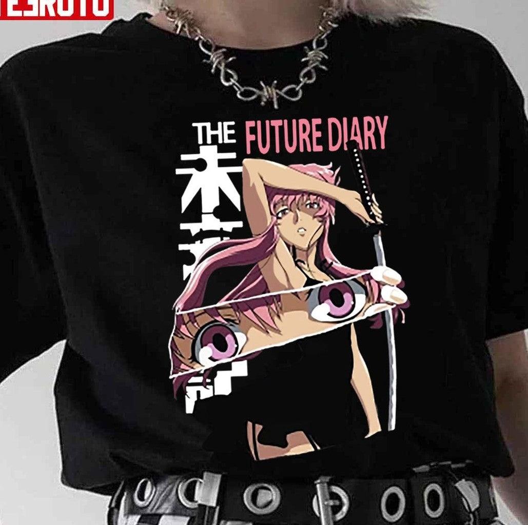 The Future Diary Anime Girl Unisex T-Shirt
