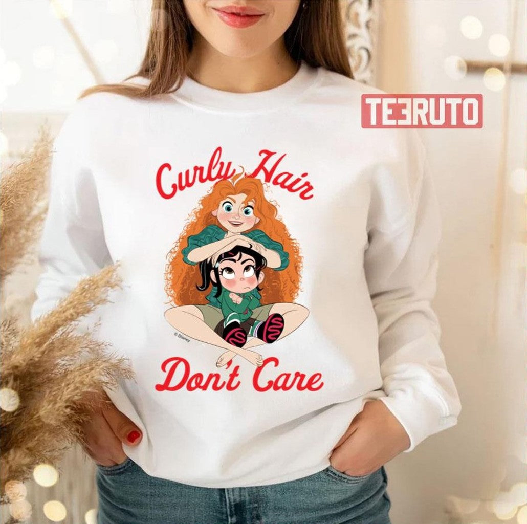 Ralph Breaks The Internet Merida Curly Hair Unisex T-Shirt