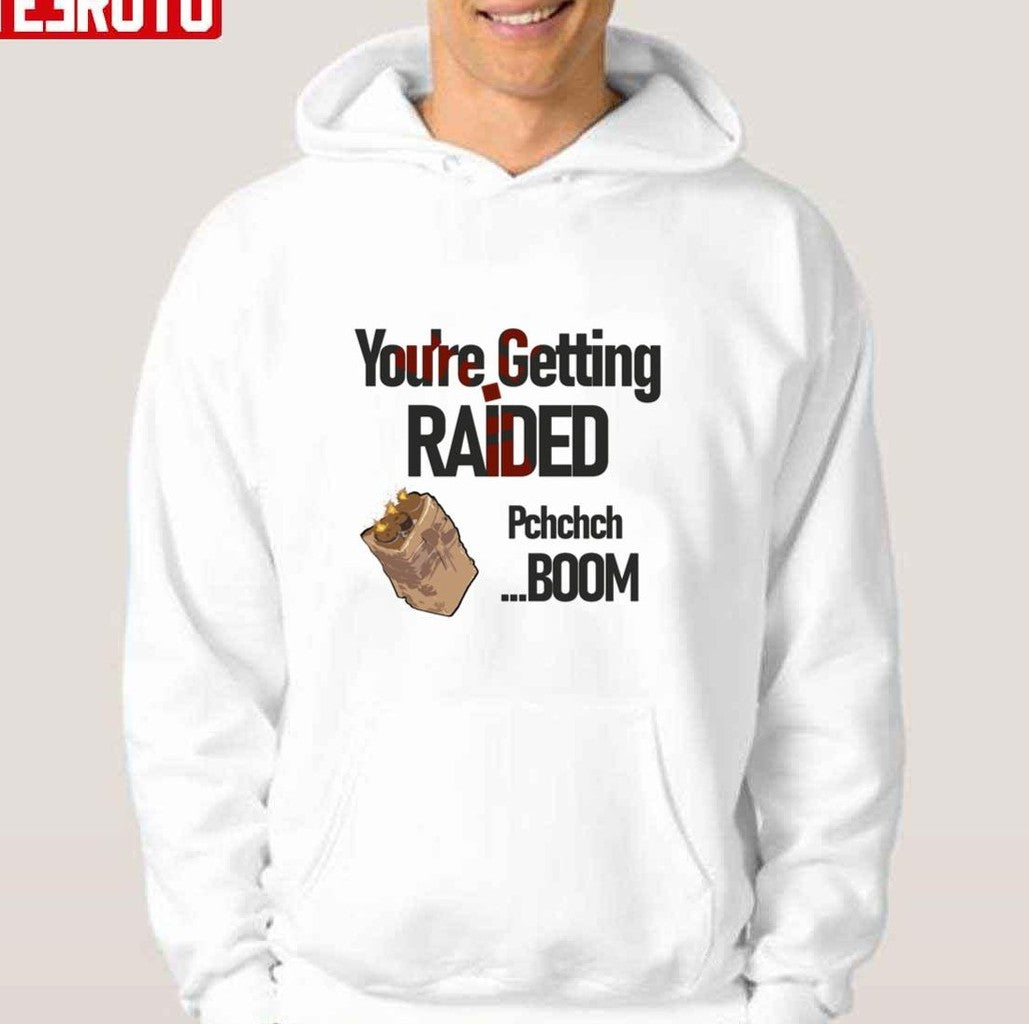 Rust Game Getting Raided Unisex T-Shirt