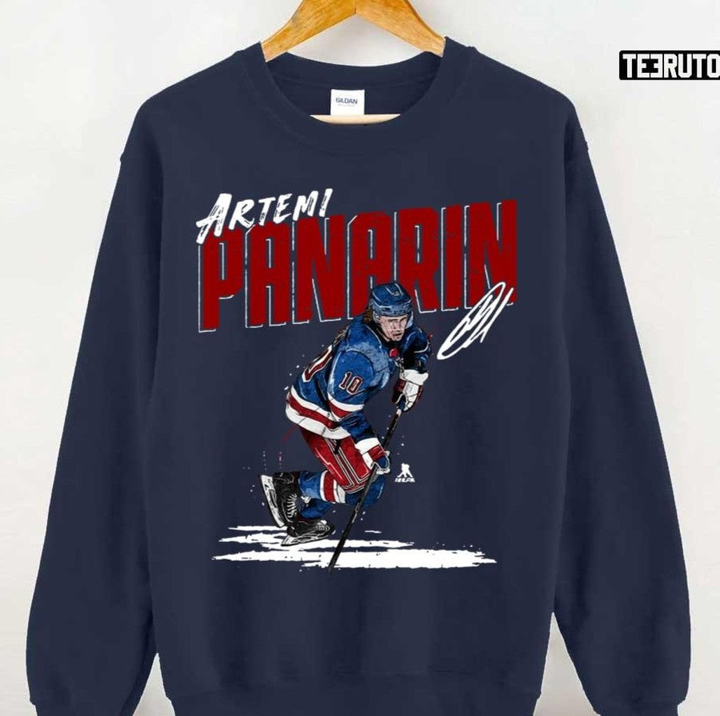 Artemi Panarin New York Hockey Raglan Artemi Unisex Sweatshirt