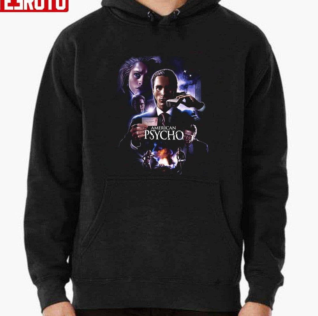 Poster Artwork American Psycho Movie Unisex T-shirt