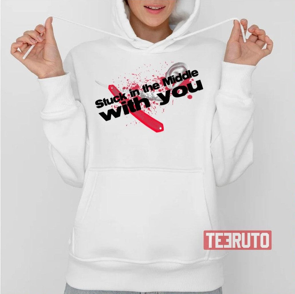 Stuck In The Middle With You Severed Ear Unisex T-Shirt