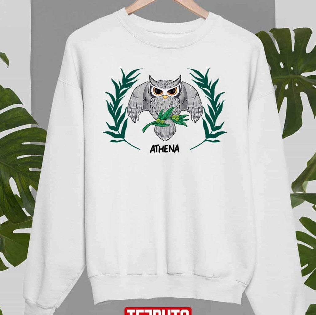 Athena Cabin Symbol Owl Unisex Hoodie