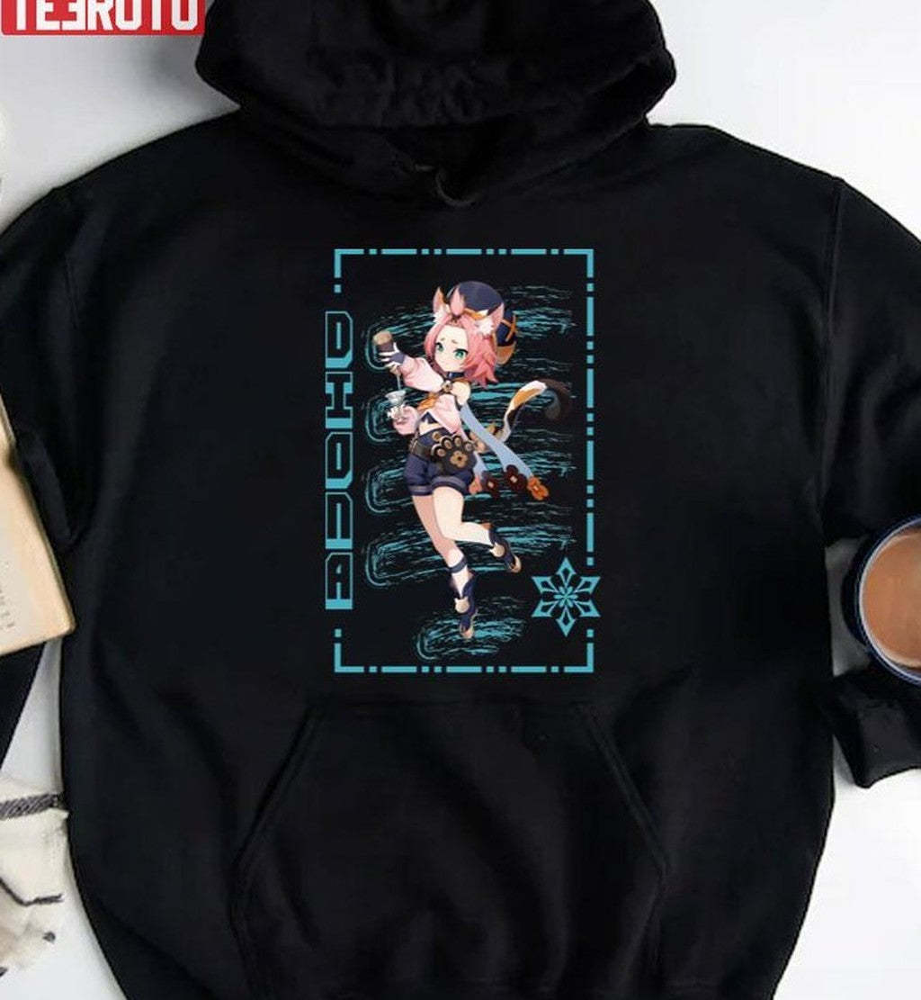 Snowflake Diona Design Genshin Impact Unisex T-Shirt