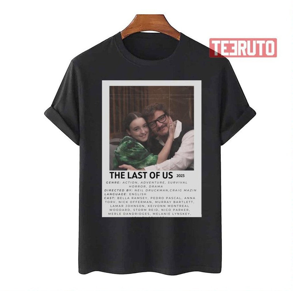 Bella Ramsey And Pedro Pascal Hugging The Last Of Us Unisex T-Shirt