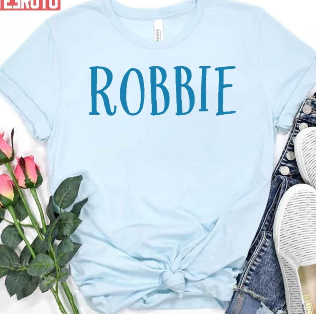 Robbie Premium Blue Logo Unisex T-Shirt