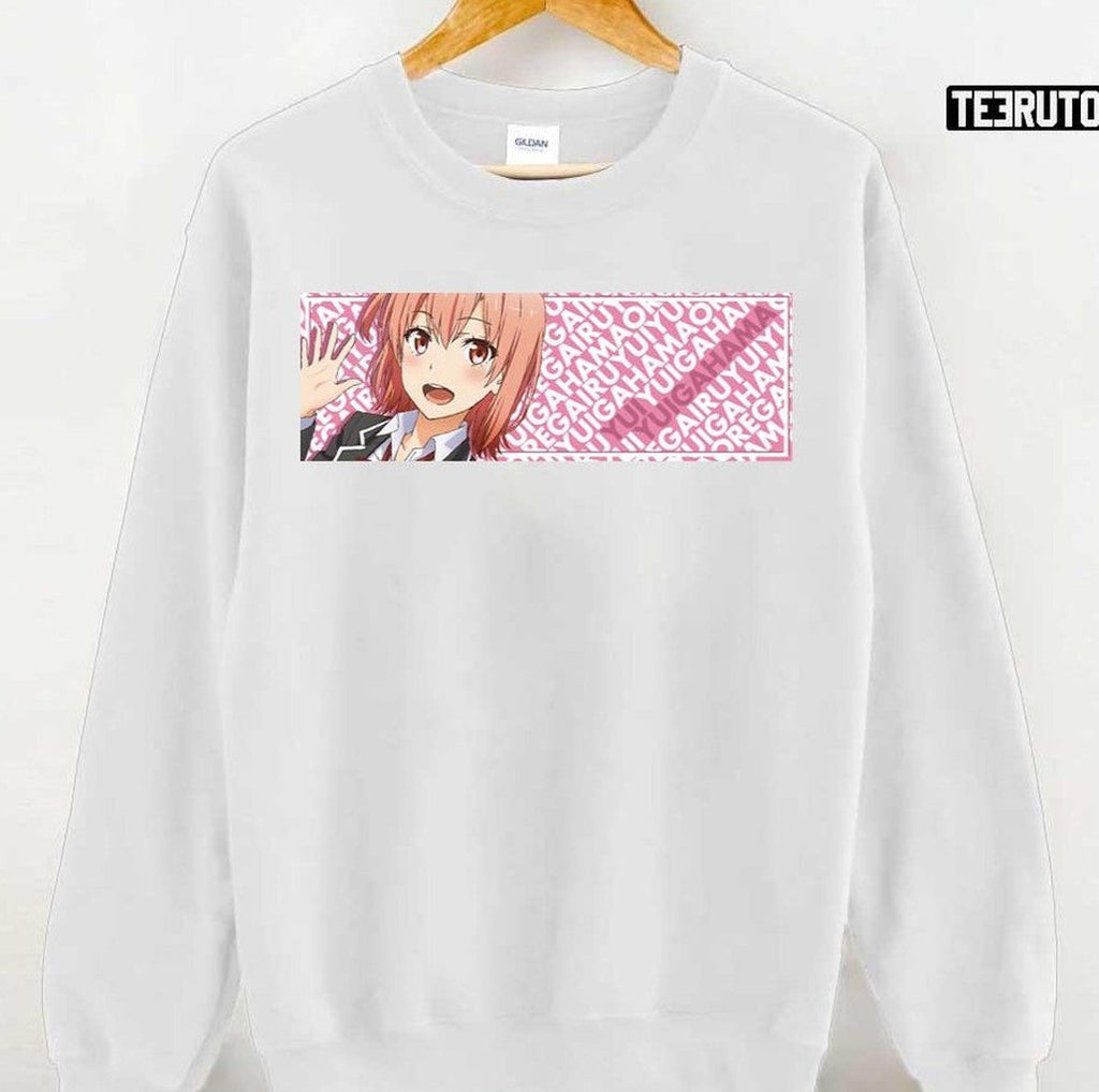 Say Hello Yui Yuigahama Oregairu Banner Unisex T-Shirt