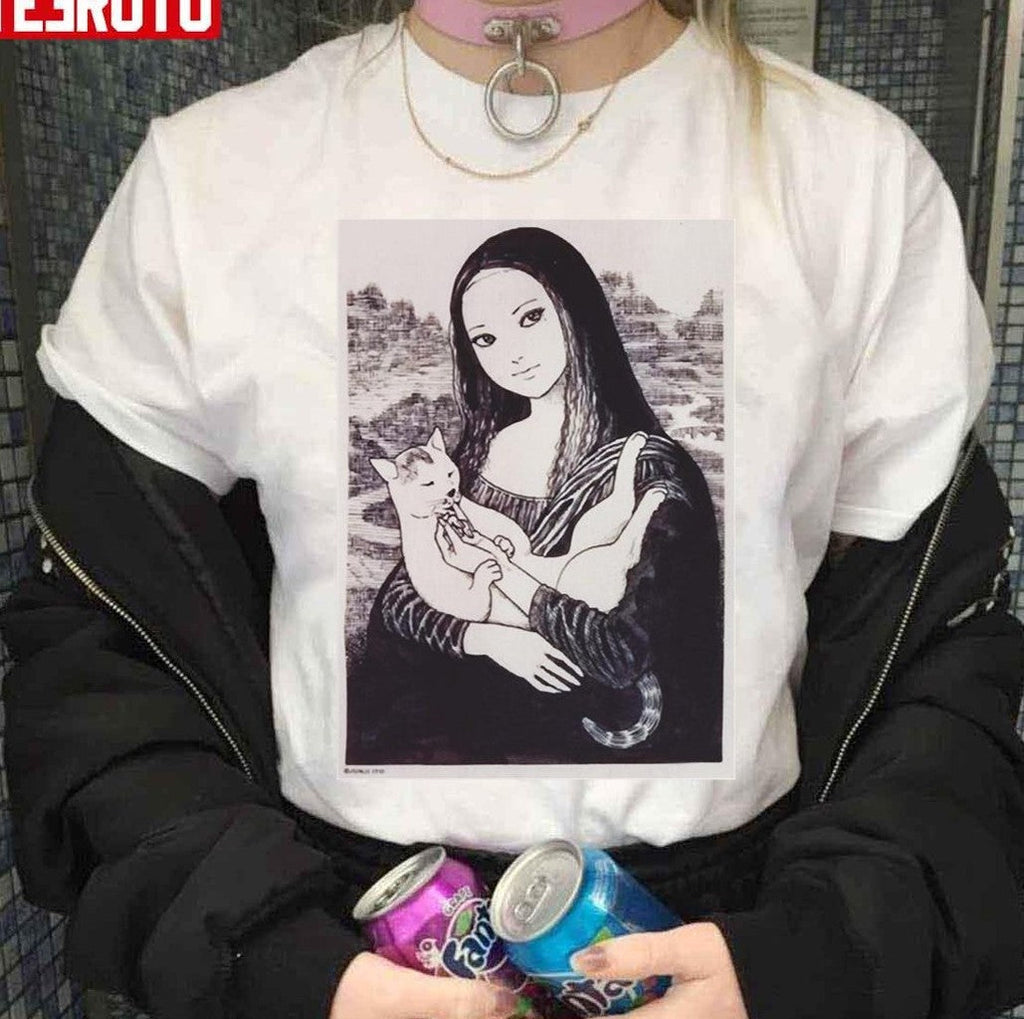 Mona Lisa Junji Ito Unisex T-Shirt