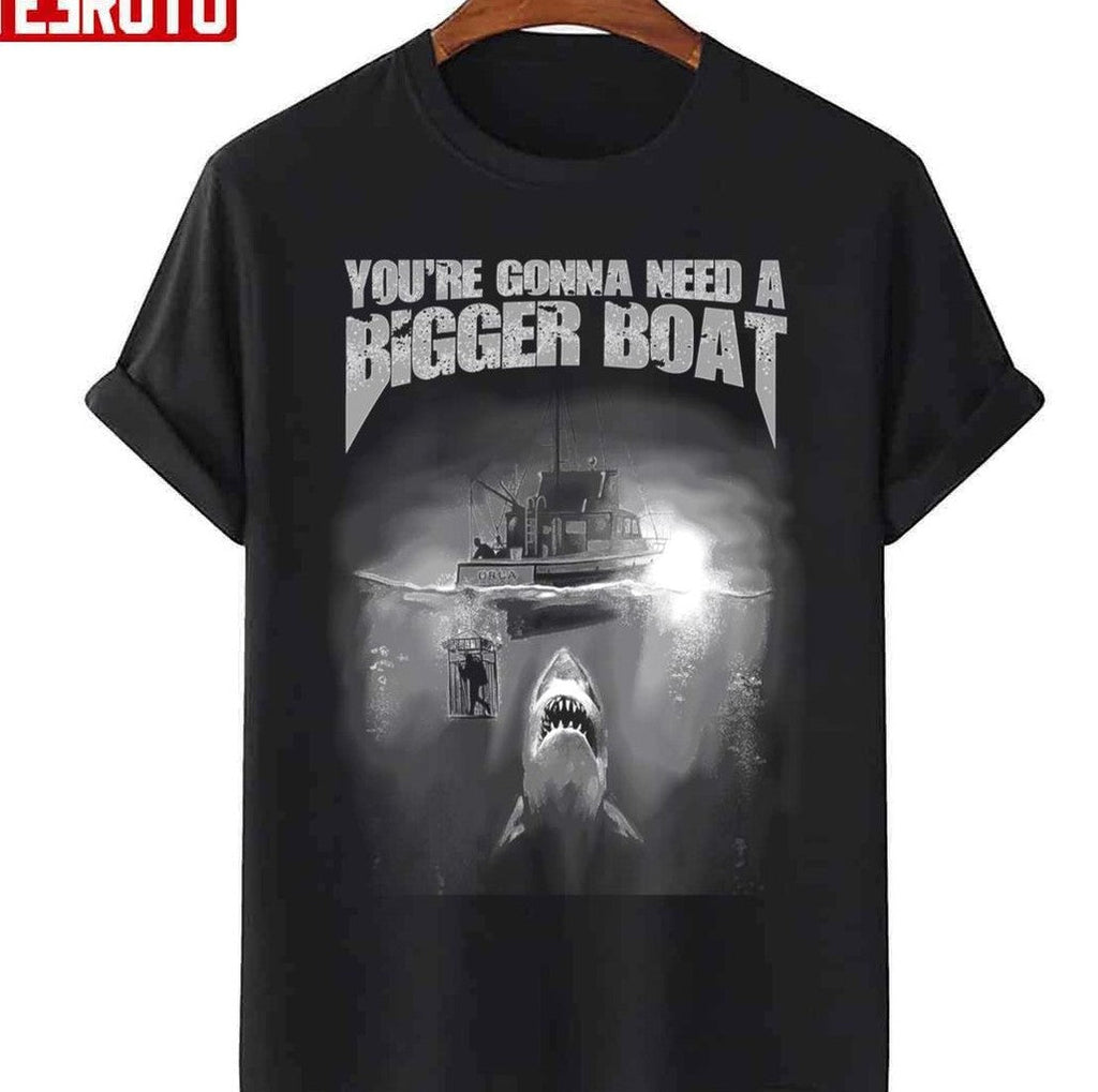 Quint's Amity Island Fishing You're Gonna Need A Bigger Boat Unisex Sweatshirt