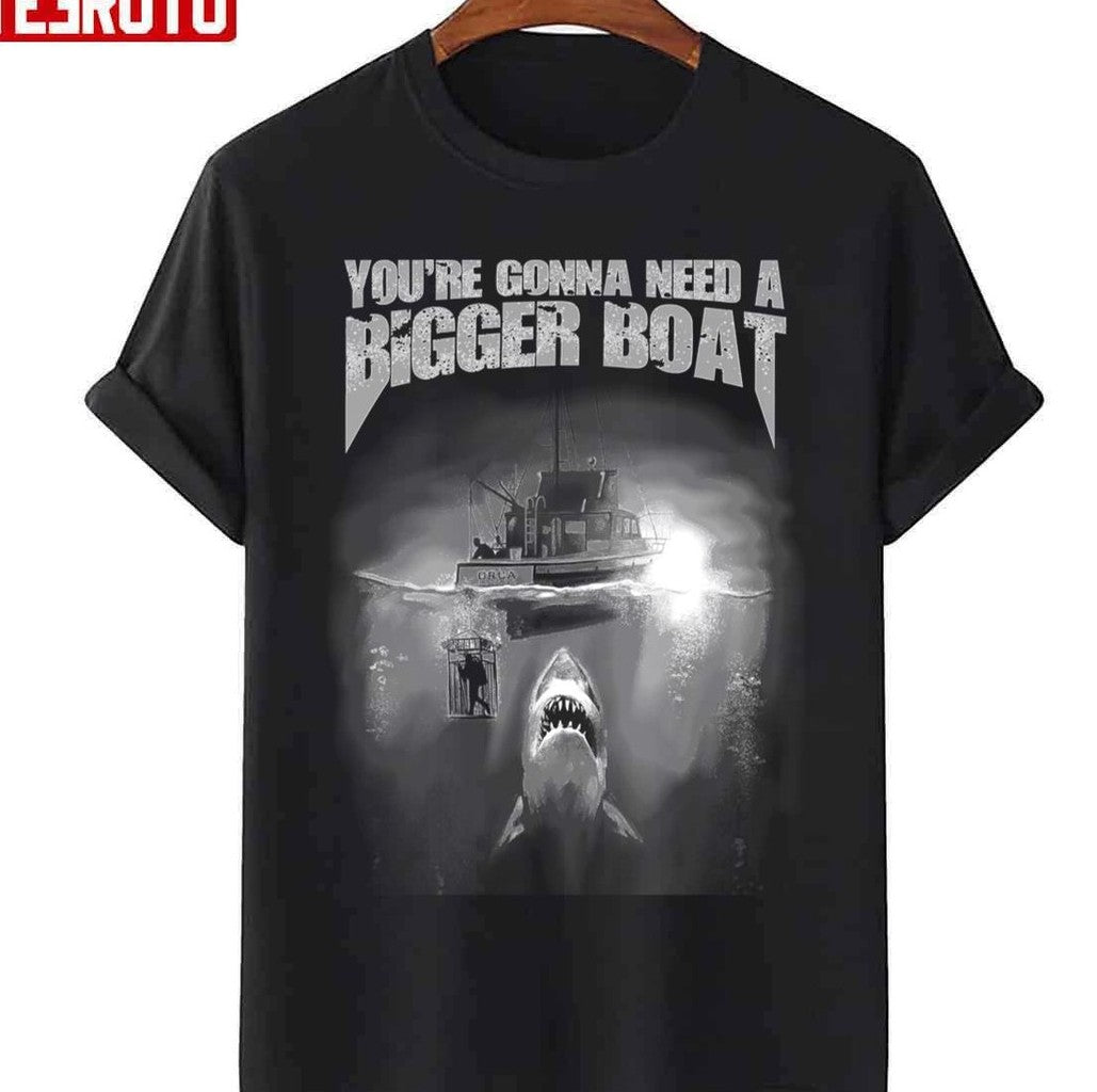 Quint's Amity Island Fishing You're Gonna Need A Bigger Boat Unisex Sweatshirt