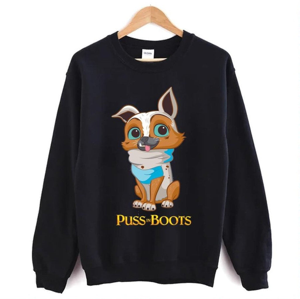 Perrito Puss In Boots 2 The Cute Character Unisex Sweatshirt