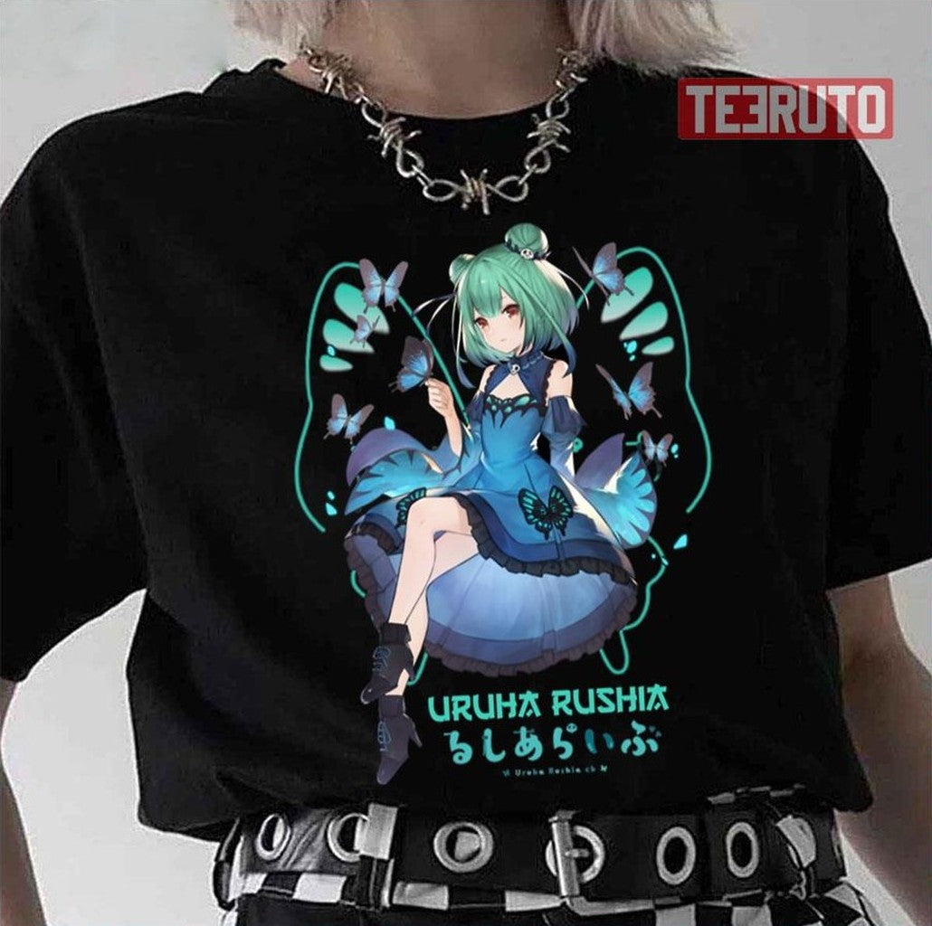 Scene Uruha Rushia Artwork Hololive Unisex T-Shirt