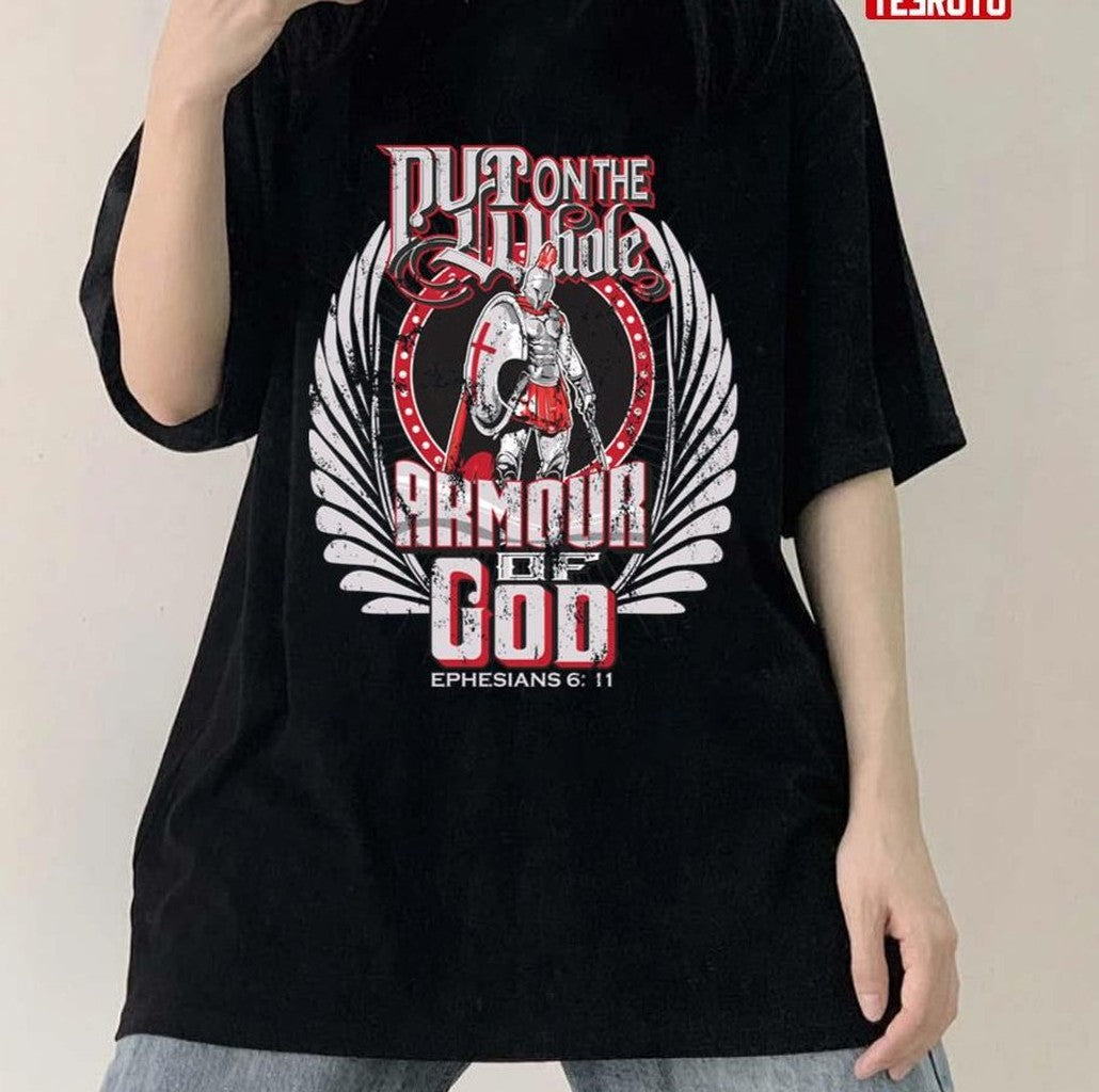 Put On The Whole Armour Of God Spartan Barbarian Unisex Sweatshirt