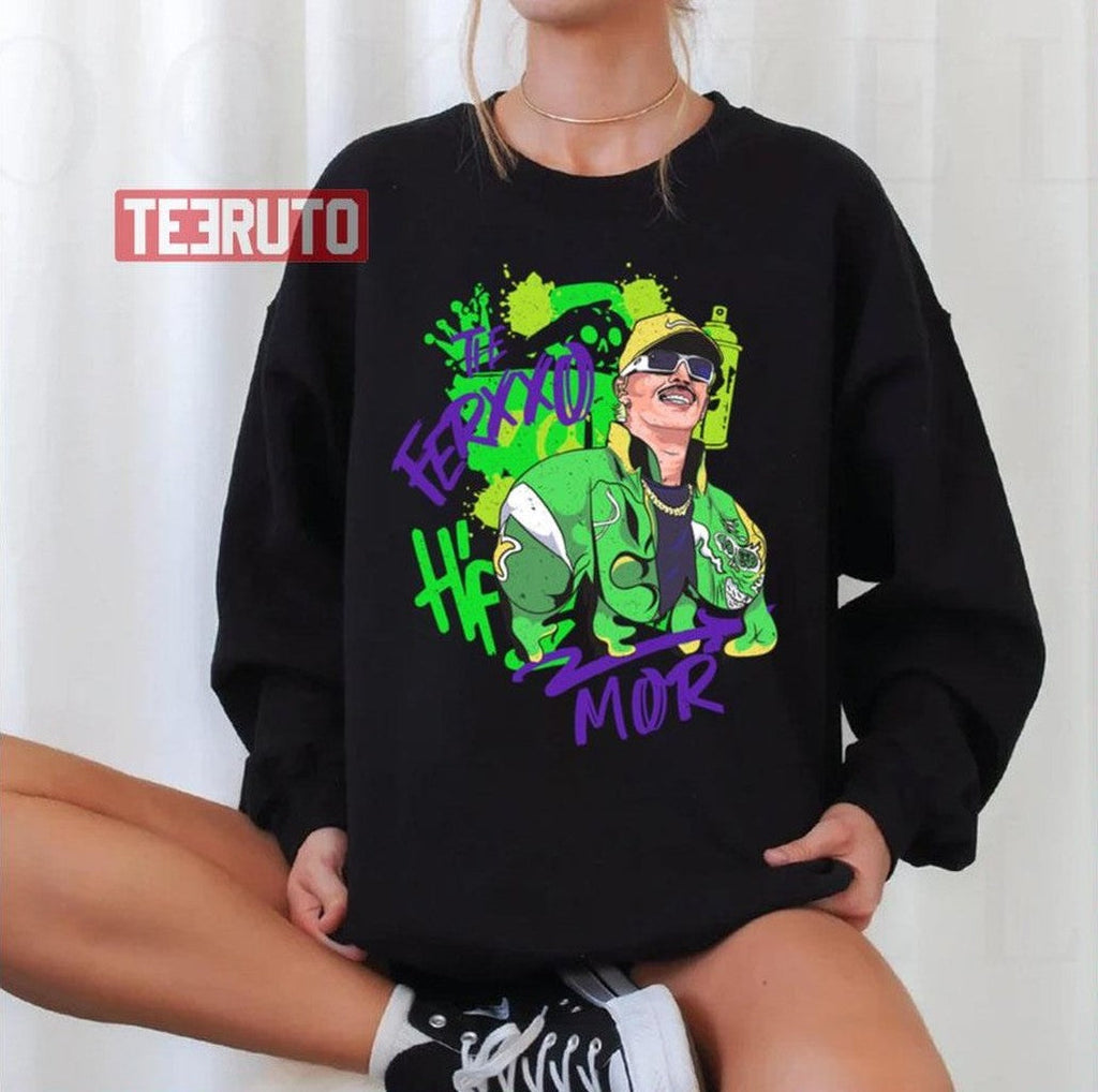 Mor Animated Fanart Feid Ferxxo Unisex Sweatshirt
