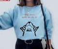 Nanowrimo Tasmania The Devil Made Me Do It Ver 1 Unisex Sweatshirt