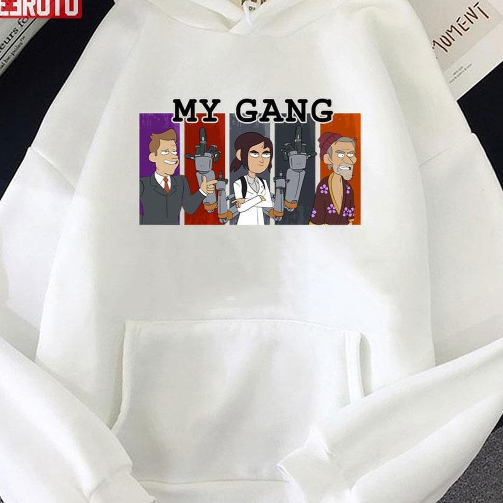 My Gang Inside Job Reagan Brett And Dad Unisex Sweatshirt
