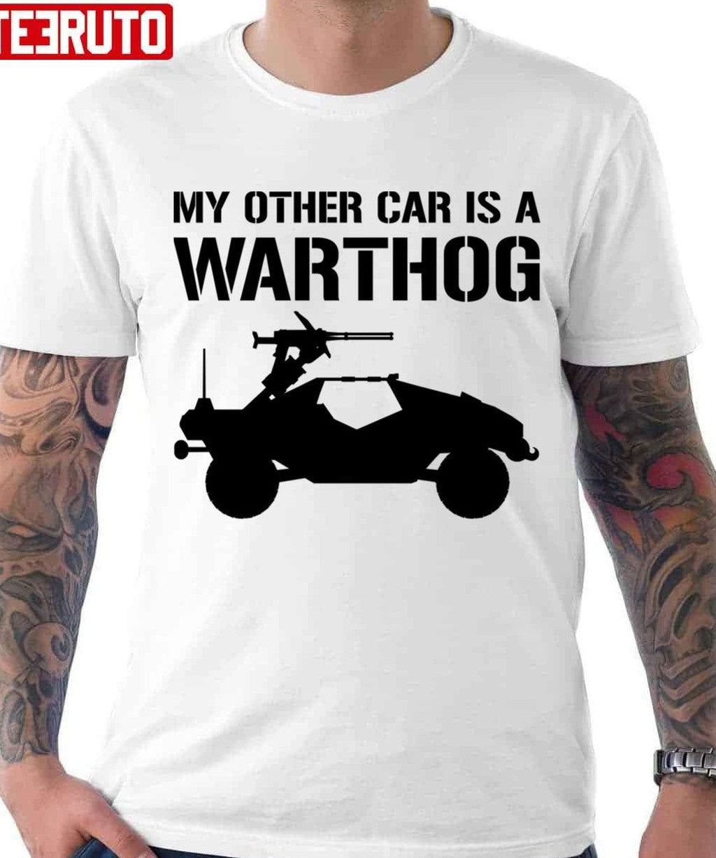 My Other Car Is A Warthog Profile Halo Infinite Unisex T-shirt