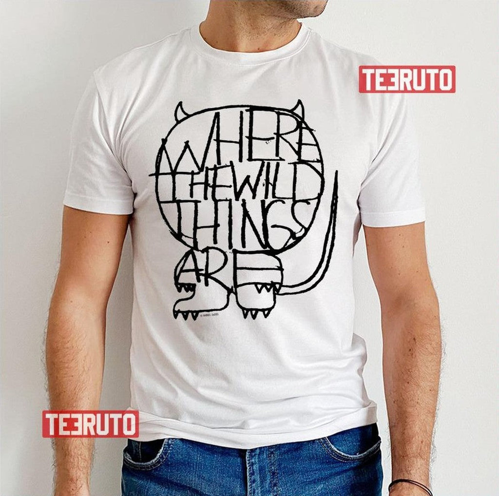 Sketch Where The Wild Things Are Unisex T-Shirt