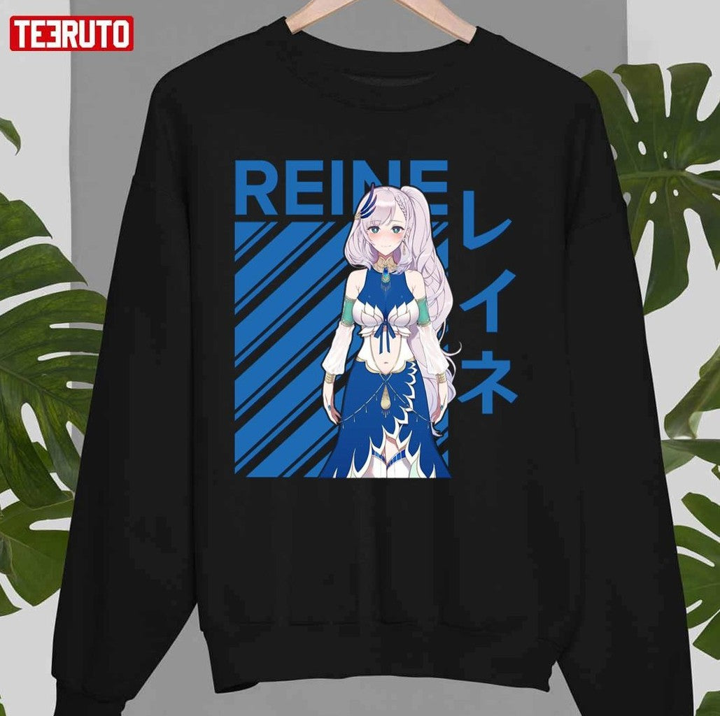 Reine Pavolia Reine Hololive Japanese Typo Unisex T-shirt