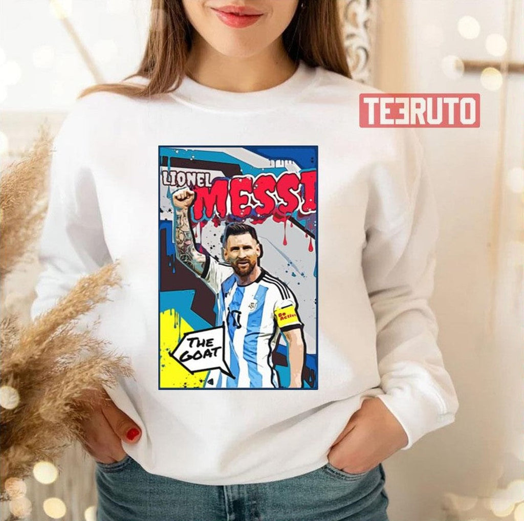 Argentina Messi A Real Goat Unisex T-Shirt