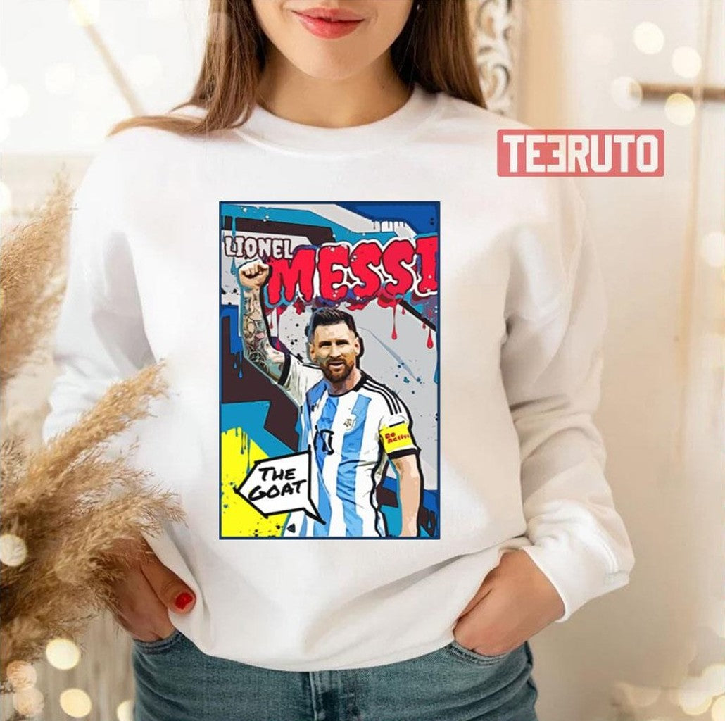Argentina Messi A Real Goat Unisex T-Shirt