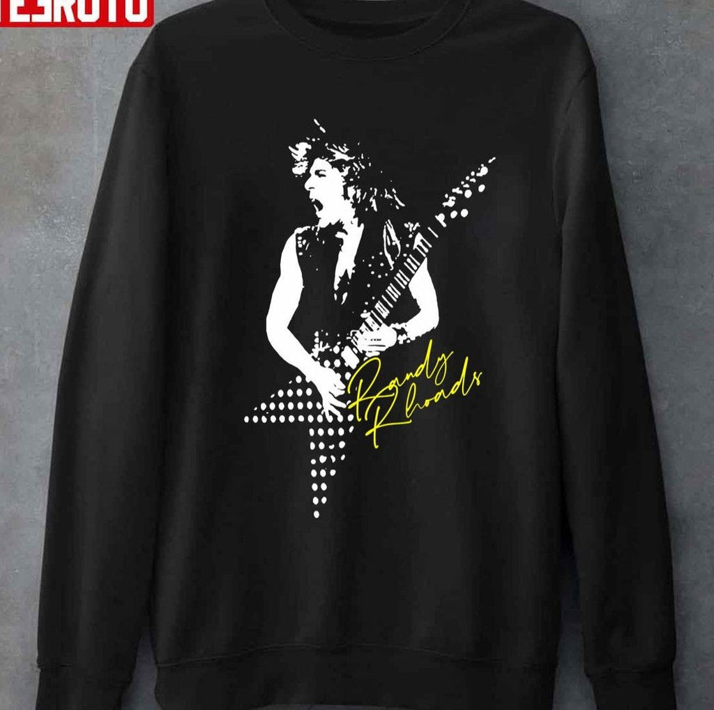 Signature Randy Rhoads Guitaist Art Unisex T-Shirt