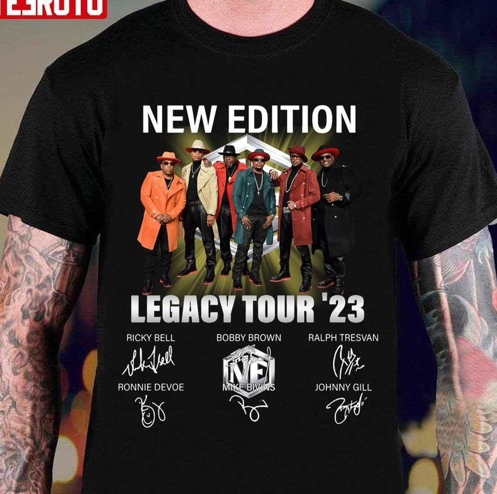 New Edition Signature Ricky Martin Unisex T-Shirt