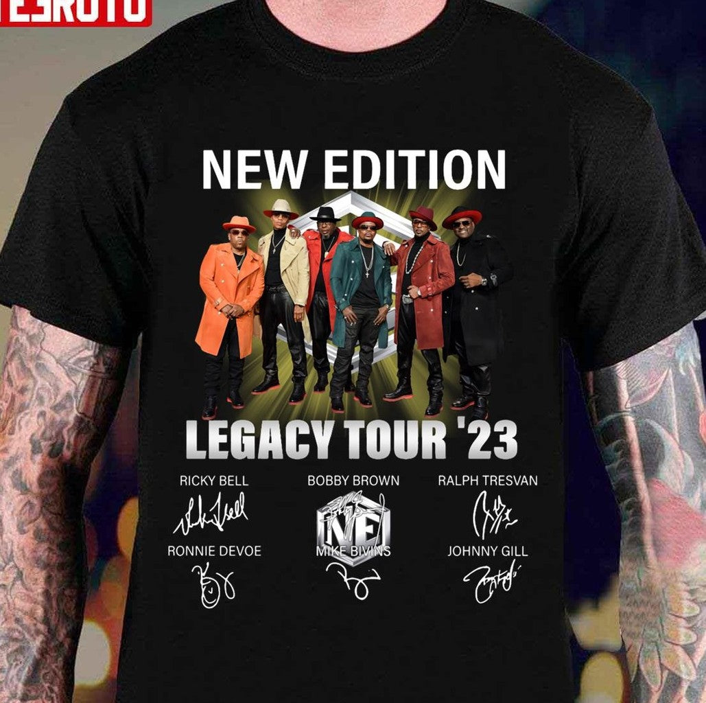 New Edition Signature Ricky Martin Unisex T-Shirt