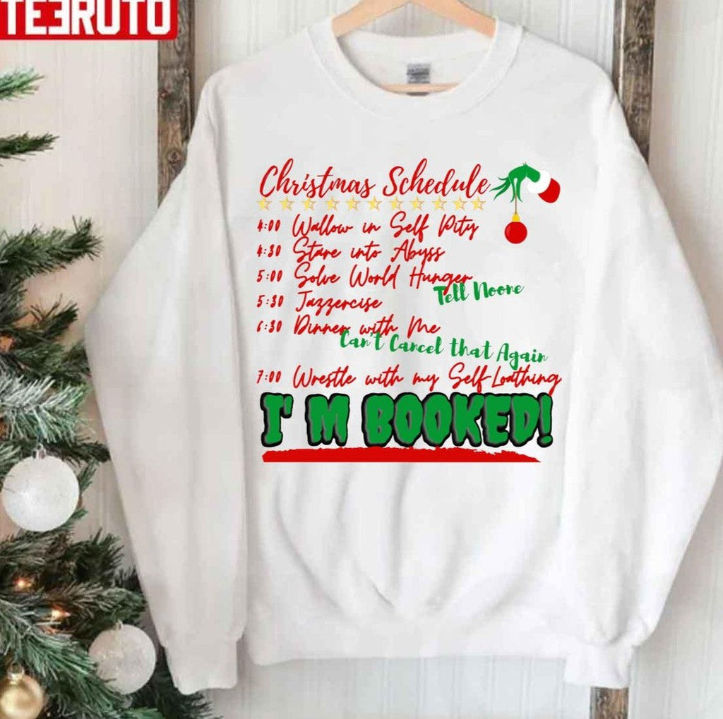 Schedule Christmas Unisex Sweatshirt