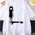 Black Cat Shadow Emily The Strange Unisex T-Shirt