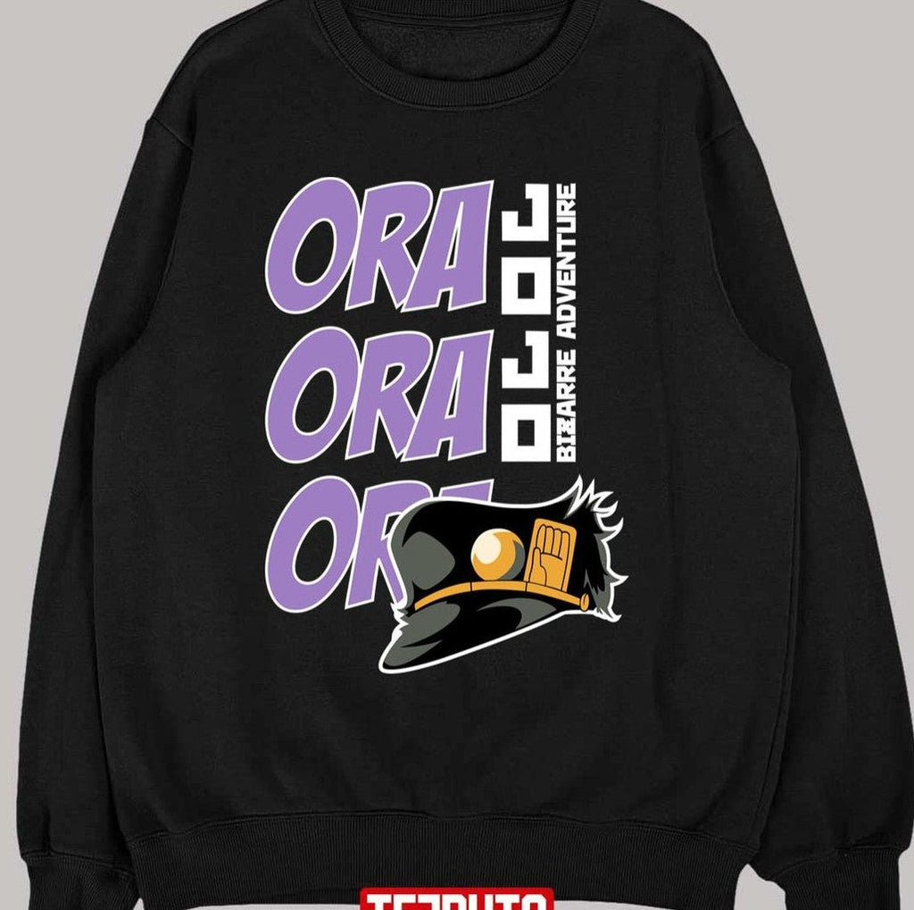 Ora Ora Ora Dark JoJo's Bizarre Adventure Unisex T-shirt