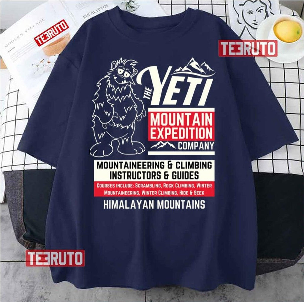 Mountain Expedition Find A Yeti Unisex T-Shirt