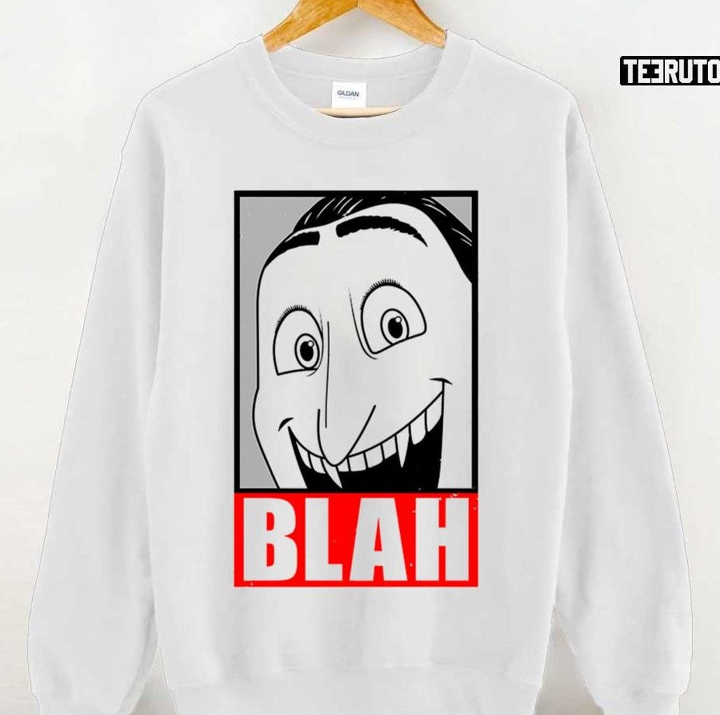 Obey The Count Blah Hotel Transylvania Unisex T-Shirt