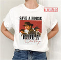 Save A Horse Ride A Cowboy Pedro Pascal I Love Whiskey Agent Kingsman Unisex T-Shirt