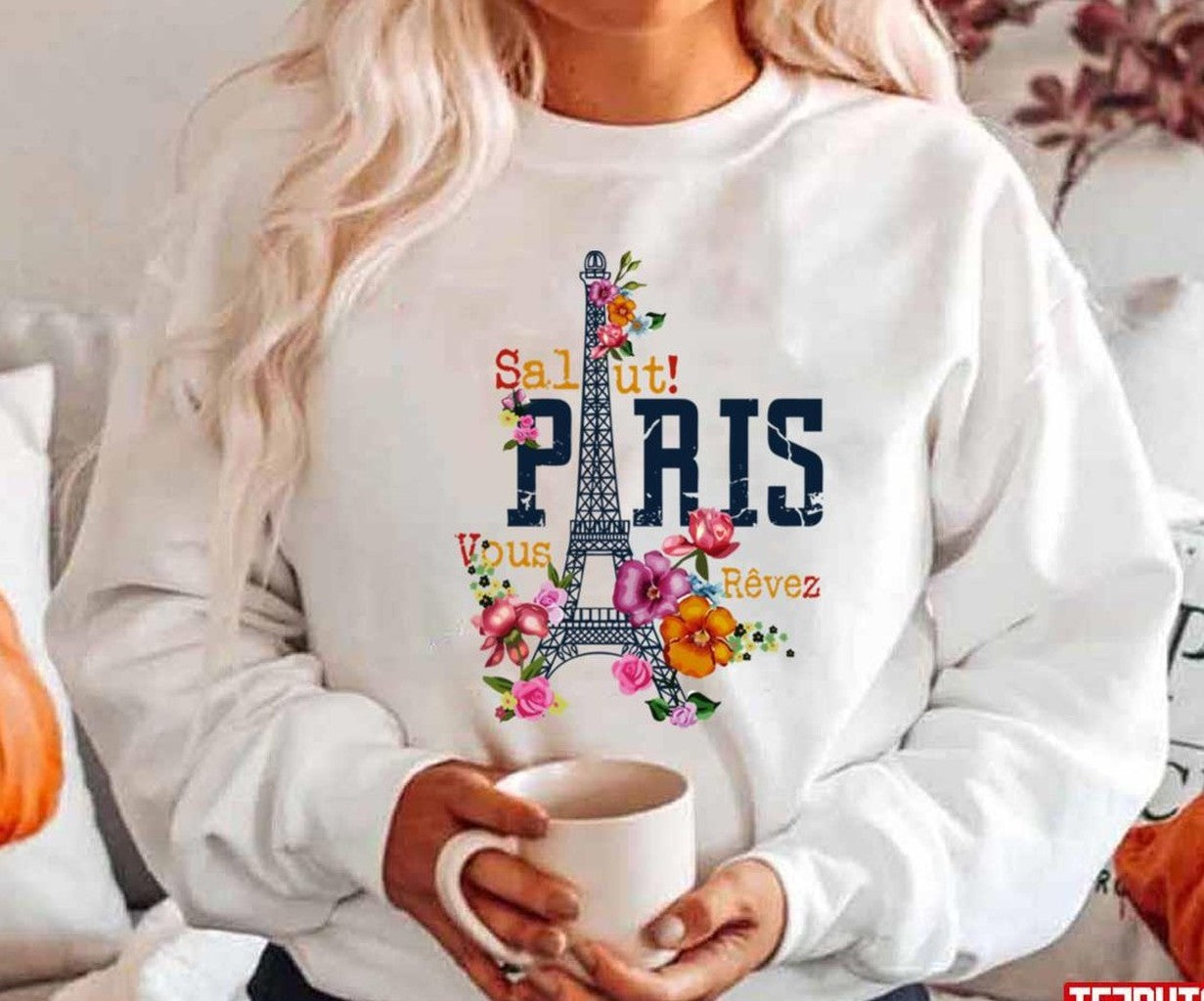 Salut Paris Vous Revez The Chainsmokers Unisex Hoodie