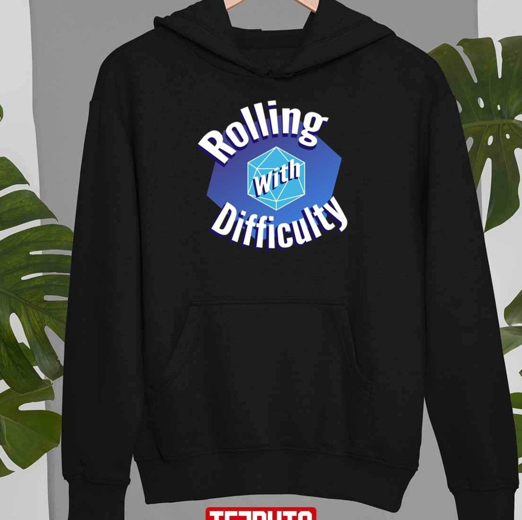 Rolling With Difficulty Logo Unisex T-Shirt