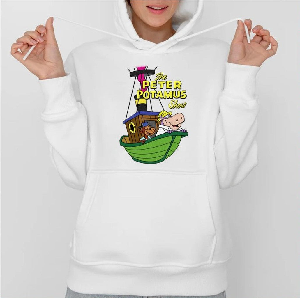 Peter Potamus Cartoon Show From The 1960s Unisex Hoodie