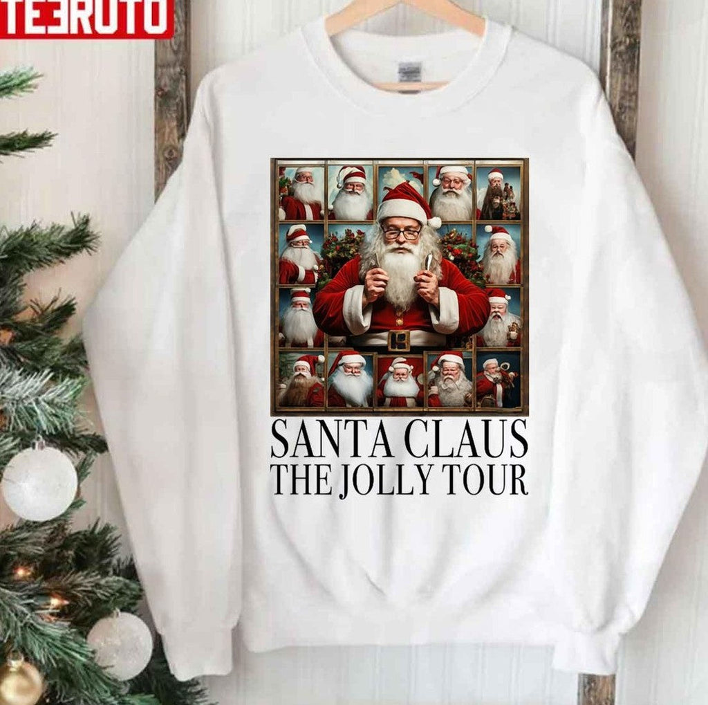 Santa Claus The Jolly Tour Unisex Sweatshirt