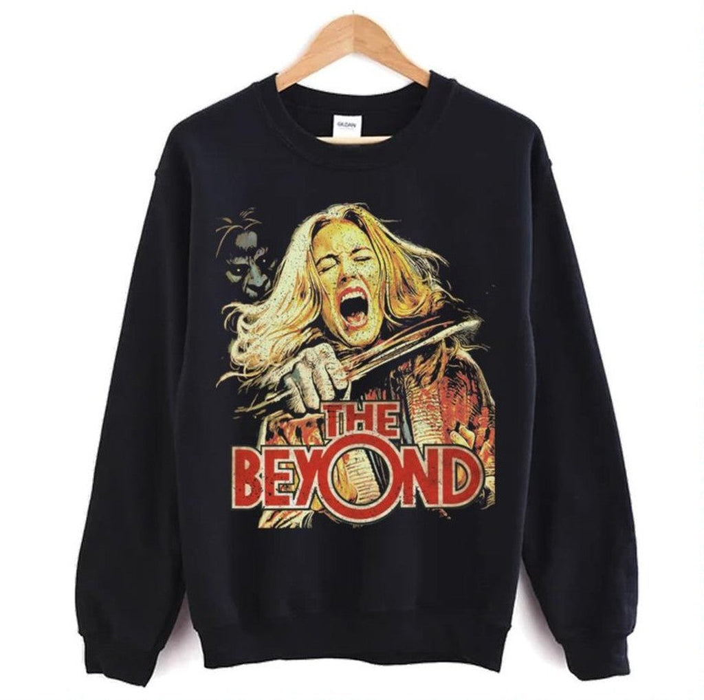 Retro The Beyond Fulci Cult Horror Fan Art Unisex Sweatshirt