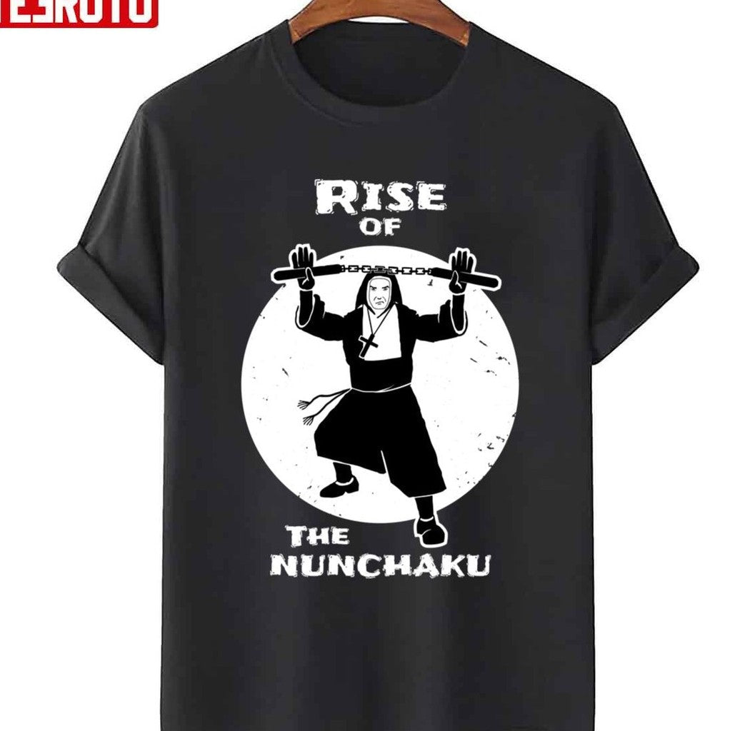 Rise Of The Nunchaku Nun Funny Martial Arts Pun Unisex Sweatshirt