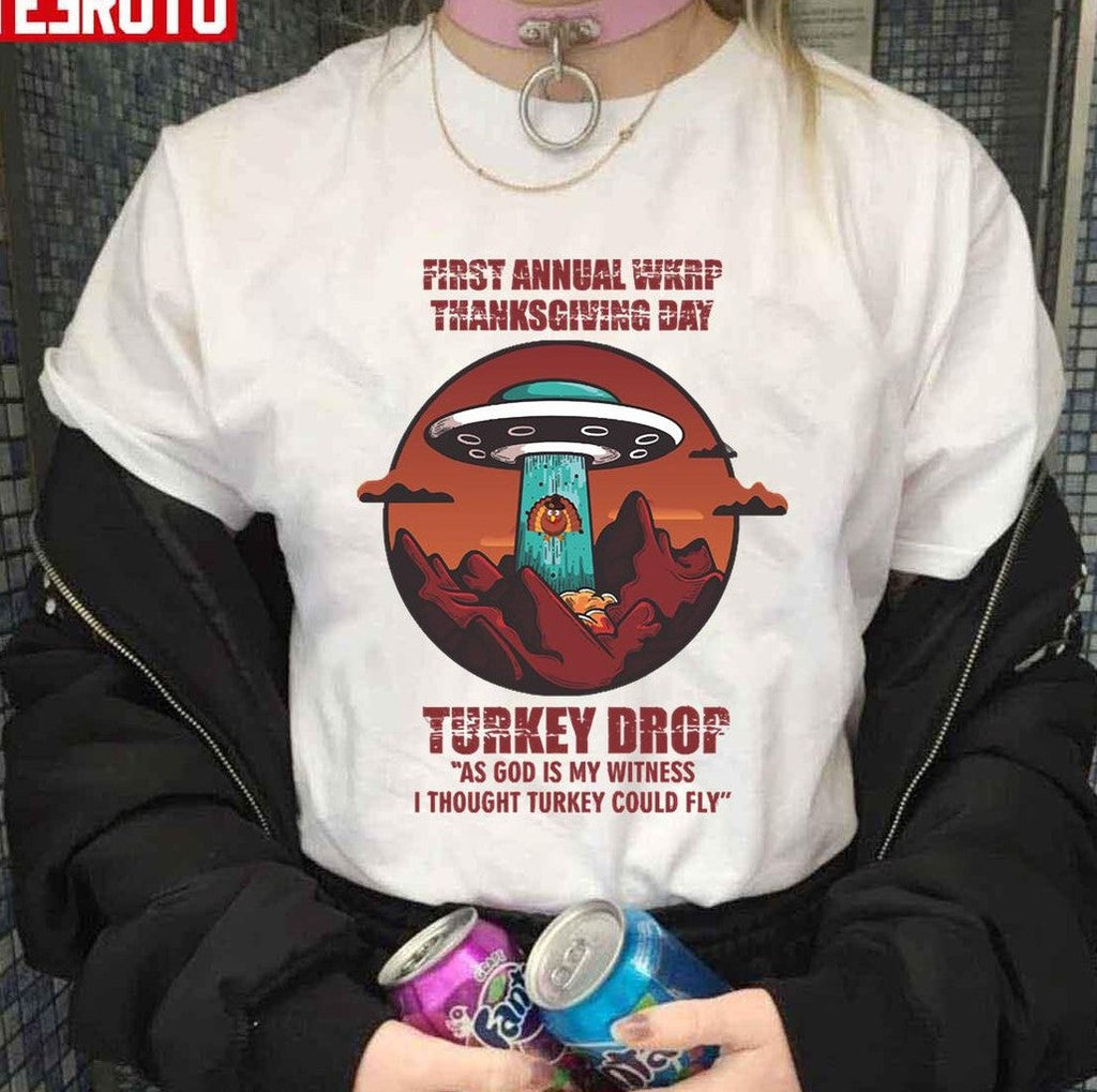 Thanksgiving Day First Annual Wkrp WKRP in Cincinnati Unisex Sweatshirt