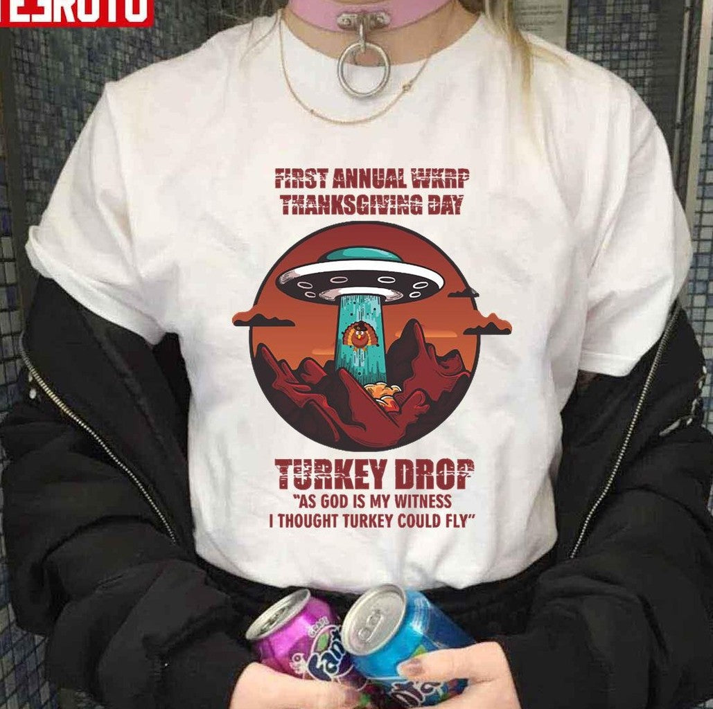 Thanksgiving Day First Annual Wkrp WKRP in Cincinnati Unisex Sweatshirt